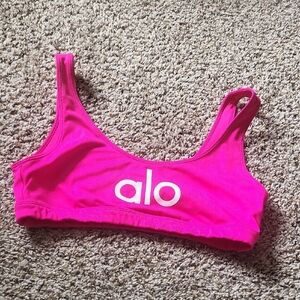 Alo Pink Sports Bra
